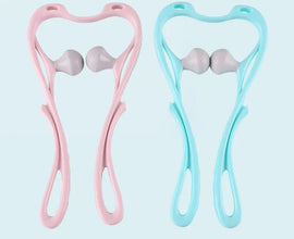 High Quality Multi-function Manual Relaxed Cervical Massager Pressure Relieve Double Ball Pressing Meridian Massager